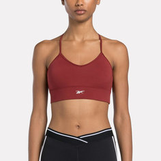 Топ спортивный Reebok, размер L, бордовый