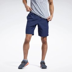 Шорты Reebok, размер XL, синий
