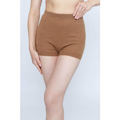 Шорты KHAN Cashmere, размер S, коричневый