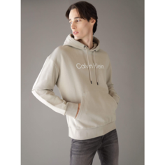 Худи CALVIN KLEIN Hero Logo, размер L, , gray