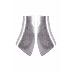 Серьги клипсы OTOKODESIGN, серебристый