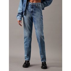Джинсы мом Calvin Klein Jeans, размер 28/30, синий