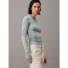 Лонгслив Calvin Klein Jeans, размер XL, , серый