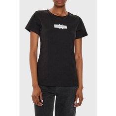 Футболка Calvin Klein Jeans, размер XS, черный