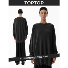 Свитер TOPTOP, размер S, , серый