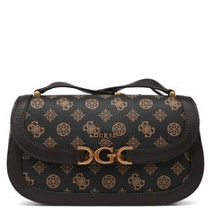 Сумка кросс-боди GUESS, темно-коричневый