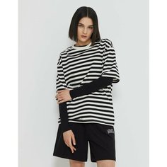 Футболка Gloria Jeans Ready! Steady! Go!, размер 8-10л/134-140, белый, черный
