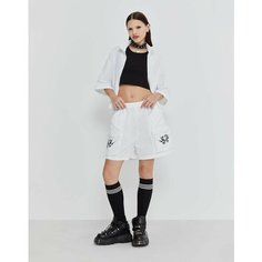 Шорты Gloria Jeans Ready! Steady! Go!, размер 18+/170, белый