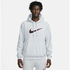 Худи спортивное NIKE M NSW SP HOODIE POLAR FLEECE, размер 2XL, , серый