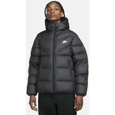 Куртка спортивная NIKE M Windrunner PrimaLoft Storm-FIT Hooded Puffer Jacket, размер L, чёрный
