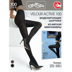 Колготки Omsa, 100 den, размер 2, nero