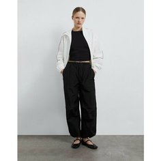 Брюки багги Gloria Jeans, размер XS/164 (38-40), чёрный