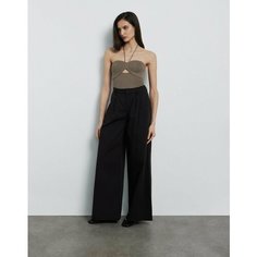 Топ Gloria Jeans GJ BLACK, размер XXS (36-38), темно-бежевый