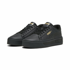 Кеды PUMA Smash Platform v3, размер 5,5 UK, чёрный