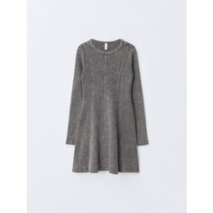 Платье Sela, размер 122, светло-серый