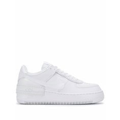 Кроссовки NIKE Air Force 1, размер 9 US (Nike US), серебристый