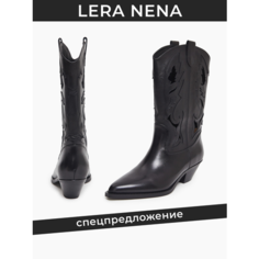 Полусапоги Lera Nena, полнота 10 (RU)/ на широкую стопу, размер 36, черный