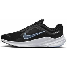 Кроссовки NIKE M Quest 5 Road Running, размер 11.5, чёрный