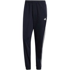Брюки спортивные adidas ESSENTIALS WARM-UP TAPERED 3-STRIPES, размер M, синий