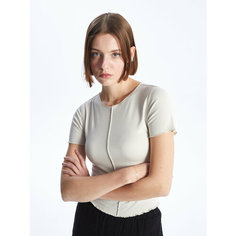 Футболка LC Waikiki, 1 шт., размер XS, light grey