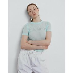 Футболка Gloria Jeans, размер XS (38-40), turquoise