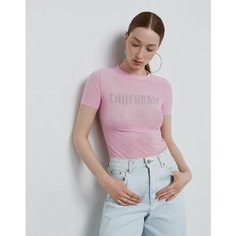 Футболка Gloria Jeans, размер XS (38-40), розовый