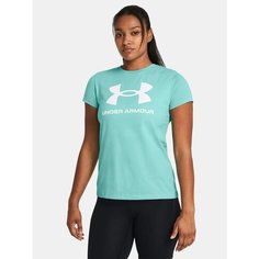 Футболка спортивная Under Armour, размер S, бирюзoвый