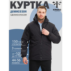 Ветровка , размер 4XL, чёрный Kingso Mens