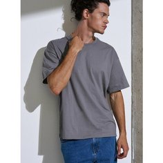 Футболка Uzcotton оверсайз, размер 52-54\XXL, серый