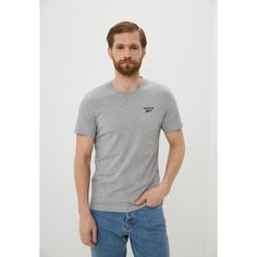 Футболка Reebok RI Left Chest Logo Tee, размер S, серый