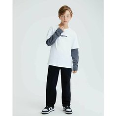 Джинсы Gloria Jeans GJ COOL, размер 9-10л/140 (34), черный