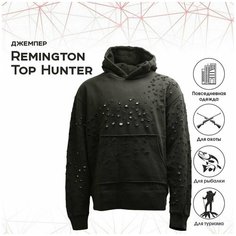 Худи Remington, размер 54-56, , черный