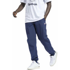 Брюки спортивные Reebok Брюки Classics Vector, размер L, синий