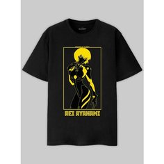 Футболка ALCRAFT EVANGELION collection, размер XL, голубой