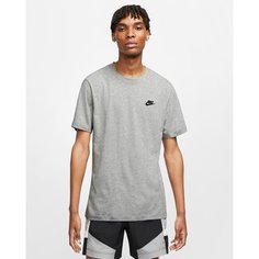 Футболка спортивная NIKE Sportswear Club, размер S, серый