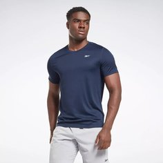 Футболка спортивная Reebok WOR COMM SS TECH TEE, размер M, синий