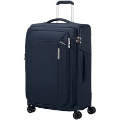 Чемодан Samsonite, 92 л, размер L, синий