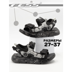 Сандалии FeSS, размер 34, черный, серый