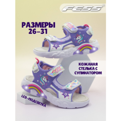 Сандалии FeSS, размер 31, белый, розовый, фуксия