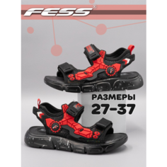 Сандалии FeSS, размер 29, черный, красный