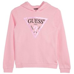 Худи GUESS, размер 10 лет, розовый