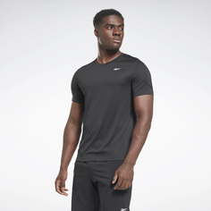 Футболка спортивная Reebok WOR COMM SS TECH TEE, размер XL, Night Black