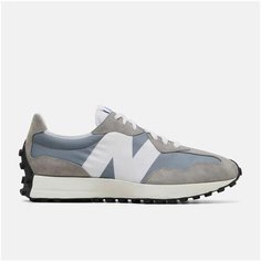 Кроссовки New Balance 327, размер 45 EU, серый/голубой