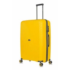 Чемодан Lcase Madrid, 125 л, размер L, Желтый