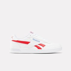 Кеды Reebok Court Advance, размер 11 US, белый/голубой/красный