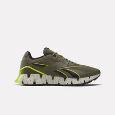 Кроссовки Reebok Zig Dynamica 4 Adventure, размер 7 US, зеленый/черный/желтый