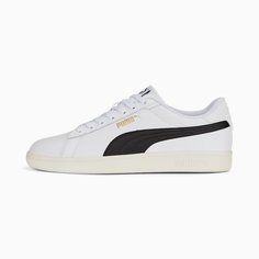 Кеды PUMA Smash 3.0 L Sneakers, размер 4,5 UK, белый