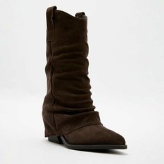 Сапоги TENDANCE, размер 38, коричневый