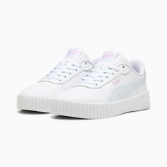 Кроссовки PUMA Carina 2.0 Sneakers Youth, размер 3,5 UK, белый/розовый