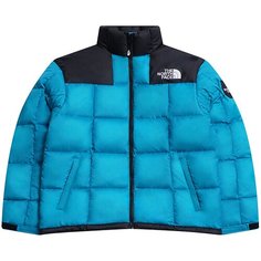 Пуховик The North Face, размер XS, голубой